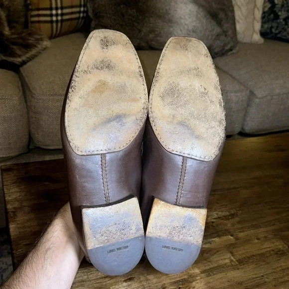 Louis Vuitton LV Designer Leather/Pony Hair Loafers Slip On Men Shoes 10 - Picture 15 of 17